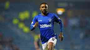Sub: Defoe failed to make an impact off the bench against Aberdeen.