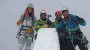 The four men were caught in the Avalanche.