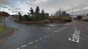 Road: The fatal collision happened in Dalkeith.