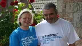 Super-smell: Joy Milne with late husband Les.