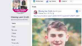 Facebook: A page was launched to gather momentum in the search.