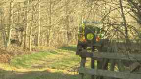 Aberdeenshire: The wooded area had not been previously searched.
