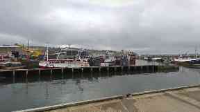Aberdeenshire: The operation was launched just outside of Macduff Harbour.