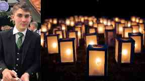 Vigil: Candles will light up Aberdeen's Broad Street on Saturday.