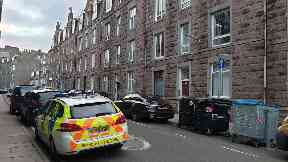 Aberdeen: The attack happened in Raeburn Place.