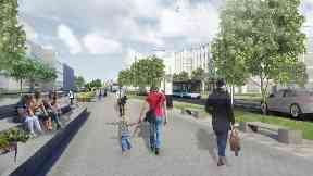 Plan: How the new development might look.