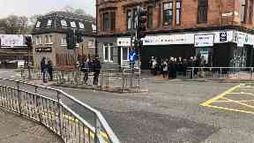 Glasgow: Kenny Reilly was shot in Bilsland Drive, Maryhill.