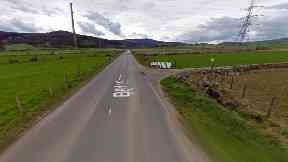 Crash: Five people injured in two-car collision.