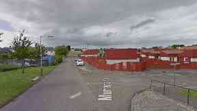 Dundee: The driver ditched his car in the Murrayfield Drive area,