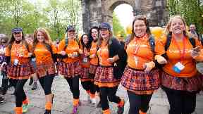 Kiltwalk: £7 million has been raised for charities