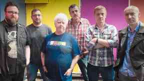 Musicians: The Fun Lovin' Crime Writers.