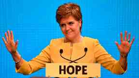 Sturgeon: European election campaign.