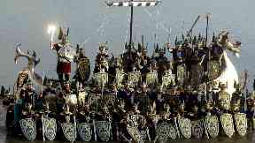 Lerwick: The festivities take place every year.