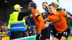 Victory: Dundee United secured a 1-0 win.