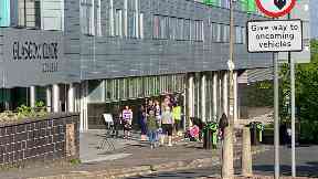 Glasgow: Lecturers will picket on Wednesday and Thursday.
