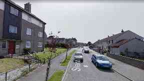 Aberdeen: Police raided a property in Stewart Terrace.