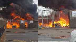 Bo'ness: Two teens charged over fire.