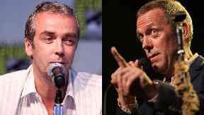 Mix-up: John Hannah and Hugh Laurie.