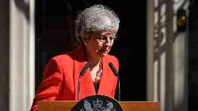 Theresa May: The race for the next leader will begin on Monday.