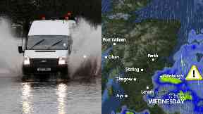 Flooding: A weather warning has been issued.