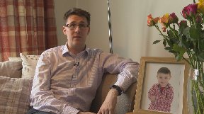 David Linden: MP's three-year-old son Isaac was also born pre-term.