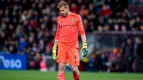 Zdenek Zlamal was attacked during the Edinburgh derby.