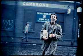 Paul McCartney photographed in Glasgow in 1970.