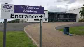 St Andrew's Academy: Pupils and teachers have paid tribute.