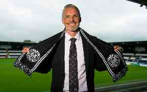 Jim Goodwin: Quickly appointed St Mirren manager.