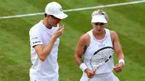 Murray and Mattek-Sands are out of the mixed doubles.