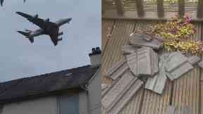 Planes: Residents are calling for action.