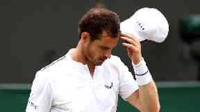 Andy Murray: The Scot had targeted a singles return at the US Open.