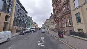 Glasgow: The woman was assaulted on West George Street.