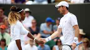 Partnership: Williams and Murray lost to top seeds.