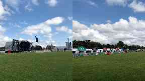 Glasgow Green: The gates will open at 12pm every day.