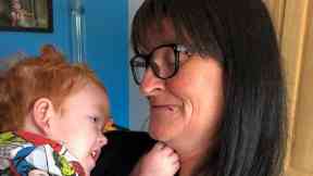 Lynn Easdale wants to raise awareness of Jayden's condition.