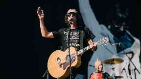 Festival: Richard Ashcroft played a selection of fan favourites.