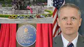 Memorial: Police Roll of Honour Trust paid tribute to Nole Edward Remagen.