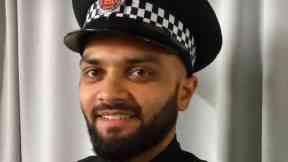 Pc Shazad Saddique: The officer died in Scotland.