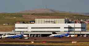 Sumburgh Airport: Closed on Monday.