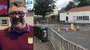 Andrew McCarron died outside the Edinburgh City FC social club.