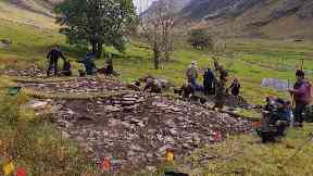 Highlands: The remains of an ancient pub have been discovered.