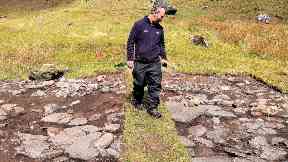 Discovery: Military maps from the 18th century show six settlements in total through the glen.