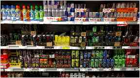 Energy drinks: Sales to under-16s banned in leisure centres.