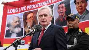 Labour: Shadow chancellor John McDonnell.