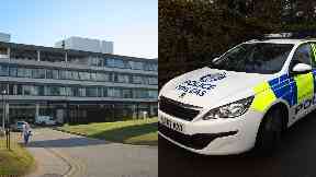 Police: Officers were called to Aberdeen Royal Infirmary.
