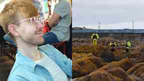 Ruaridh Sandison: Divers and a helicopter were called.