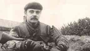Bill Johnstone pictured during his time in the Army.