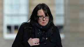 Court: Natalie McGarry was jailed for 18 months.