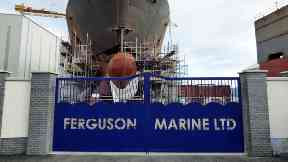 Contract: Ferguson Marine shipyard.